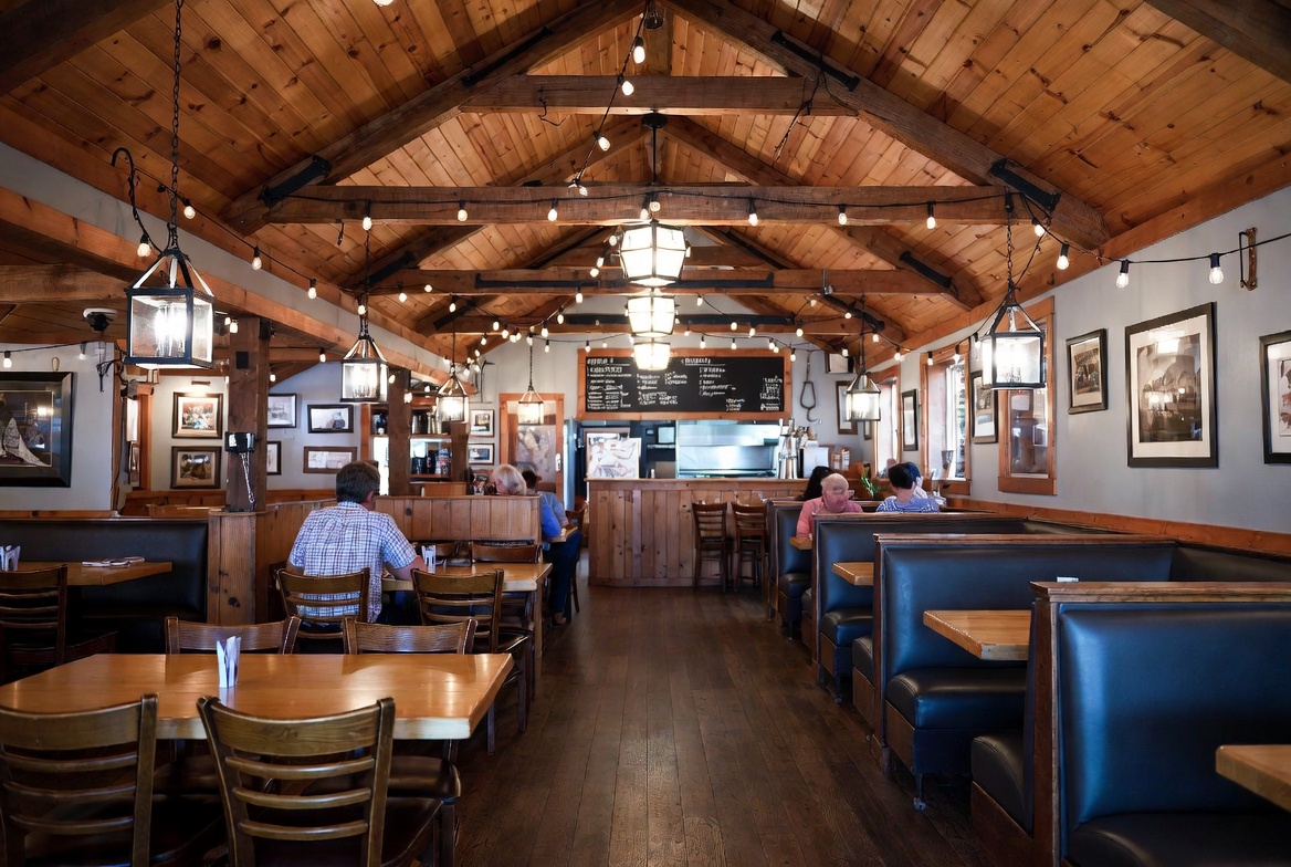 Inside the pub