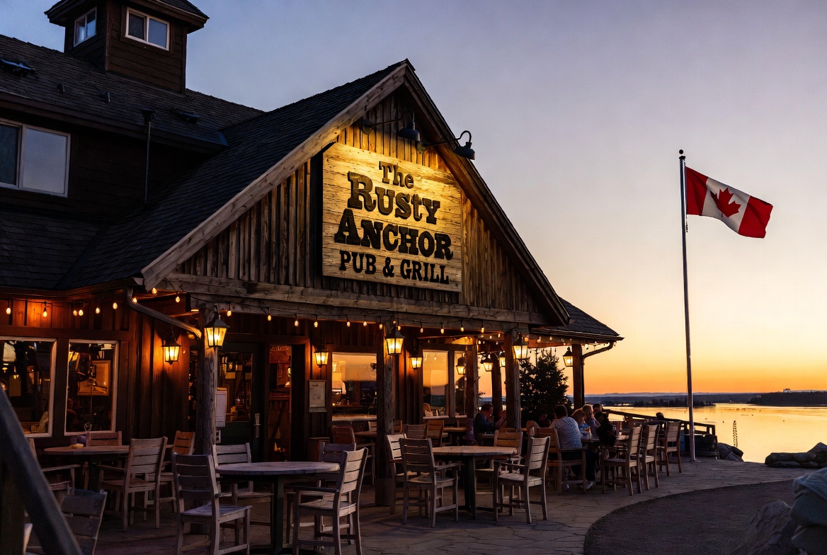 The Rusty Anchor outdoor patio